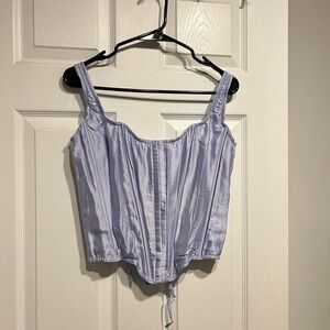 Victoria Secret Lavender Corset Top
